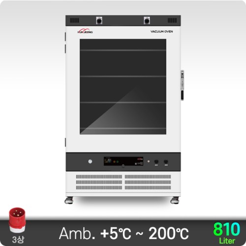 200℃ 중대형 산업용 진공건조기(간접가열) 810리터 KJ-VDO-810