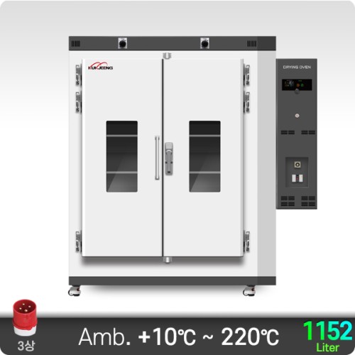 220℃ 중대형 산업용 강제열풍 순환식 건조기(수평기류식) 1152리터 KJ-IDO-1152F